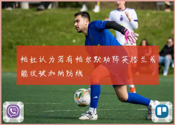 帕杜认为若有帕尔默助阵英格兰或能攻破加纳防线